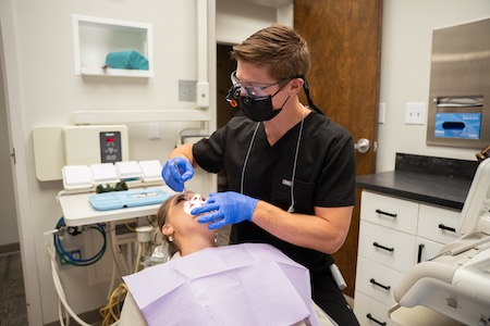 doctor and patient in exam